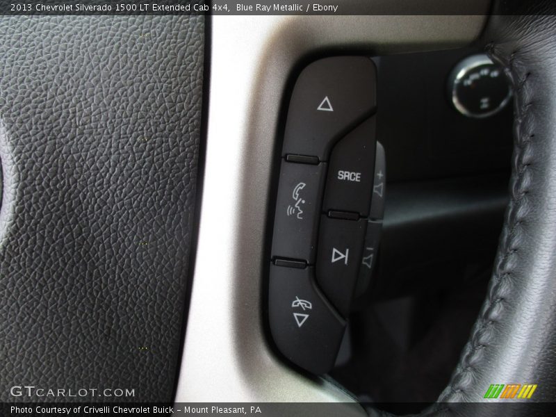 Blue Ray Metallic / Ebony 2013 Chevrolet Silverado 1500 LT Extended Cab 4x4