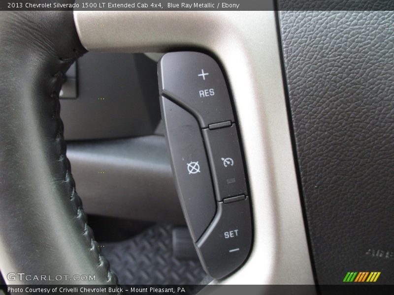 Blue Ray Metallic / Ebony 2013 Chevrolet Silverado 1500 LT Extended Cab 4x4