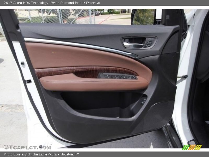 Door Panel of 2017 MDX Technology