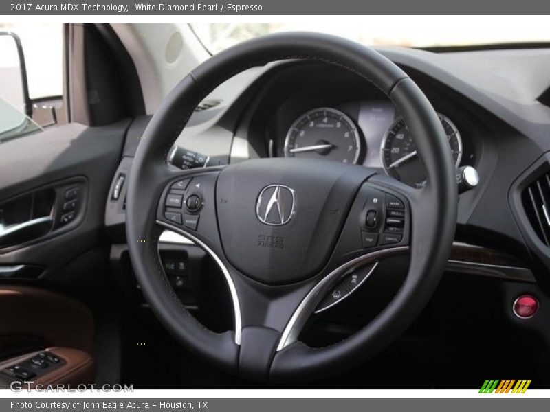  2017 MDX Technology Steering Wheel