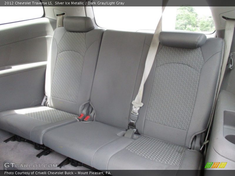 Silver Ice Metallic / Dark Gray/Light Gray 2012 Chevrolet Traverse LS