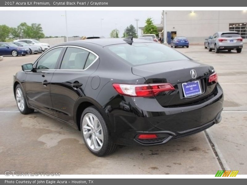 Crystal Black Pearl / Graystone 2017 Acura ILX Premium