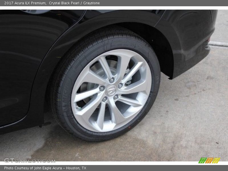 Crystal Black Pearl / Graystone 2017 Acura ILX Premium