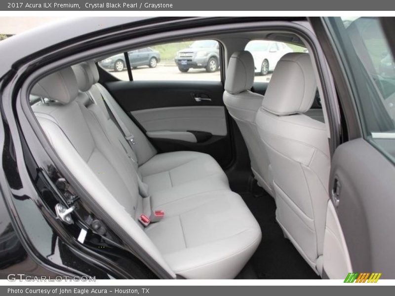 Crystal Black Pearl / Graystone 2017 Acura ILX Premium