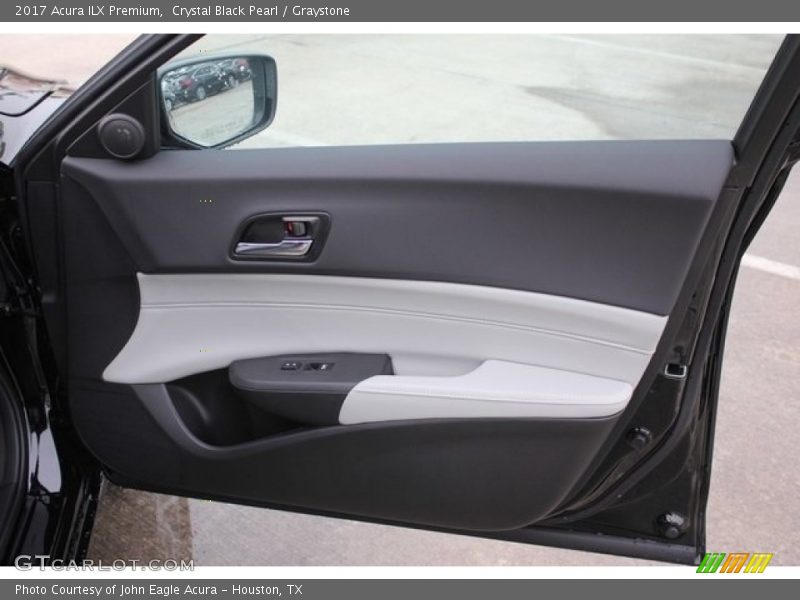 Crystal Black Pearl / Graystone 2017 Acura ILX Premium