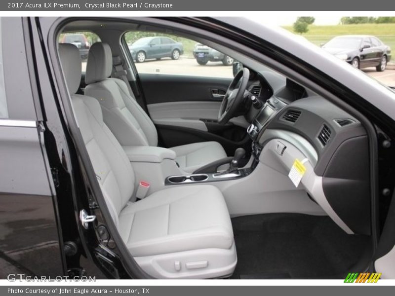 Crystal Black Pearl / Graystone 2017 Acura ILX Premium