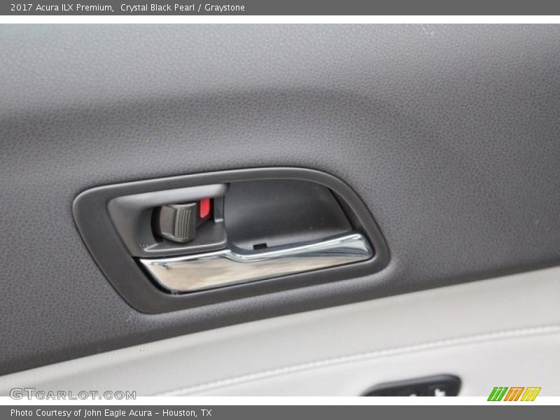 Crystal Black Pearl / Graystone 2017 Acura ILX Premium
