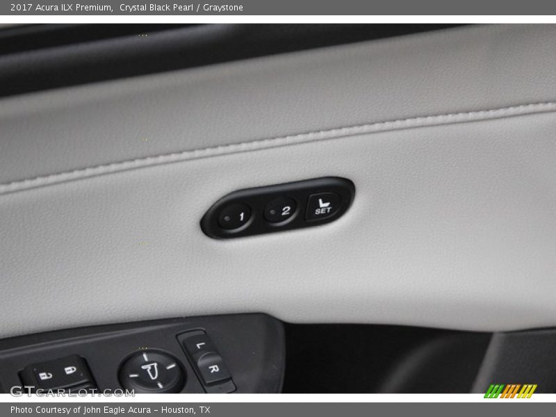 Crystal Black Pearl / Graystone 2017 Acura ILX Premium
