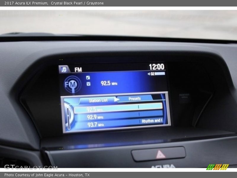 Crystal Black Pearl / Graystone 2017 Acura ILX Premium