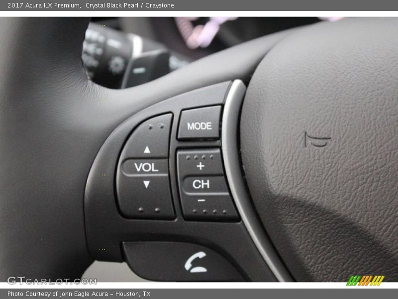Crystal Black Pearl / Graystone 2017 Acura ILX Premium