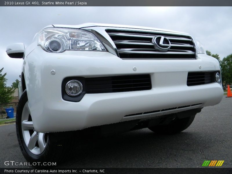 Starfire White Pearl / Sepia 2010 Lexus GX 460