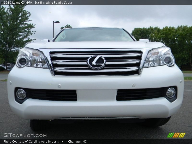 Starfire White Pearl / Sepia 2010 Lexus GX 460