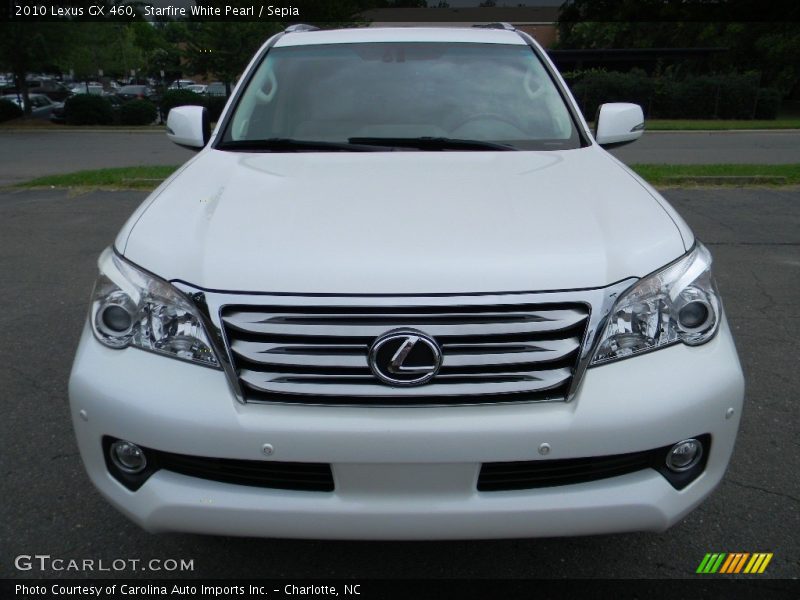 Starfire White Pearl / Sepia 2010 Lexus GX 460