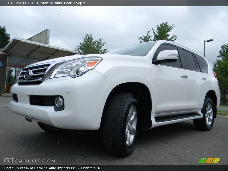 Starfire White Pearl / Sepia 2010 Lexus GX 460