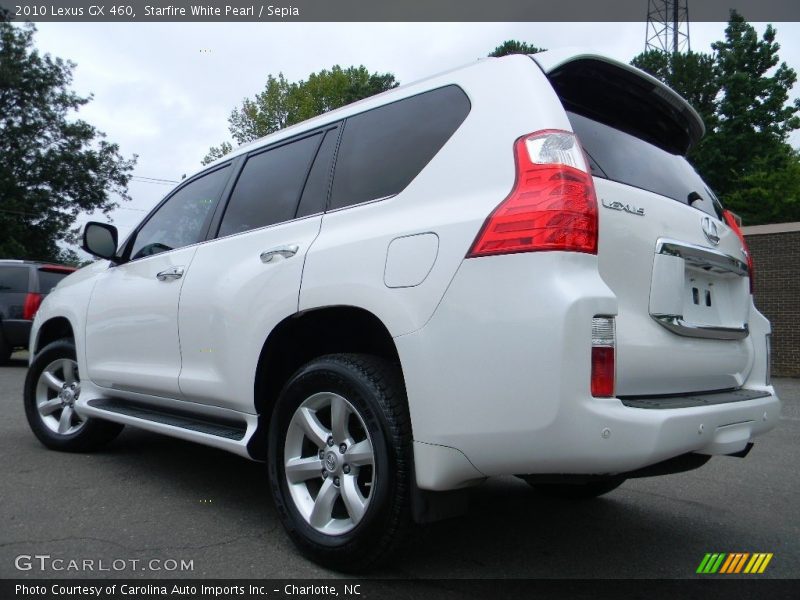Starfire White Pearl / Sepia 2010 Lexus GX 460