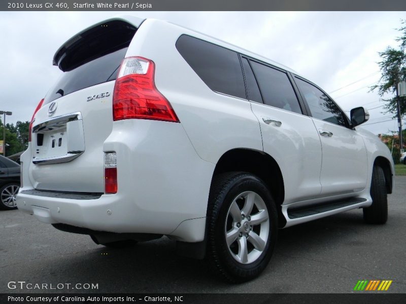 Starfire White Pearl / Sepia 2010 Lexus GX 460