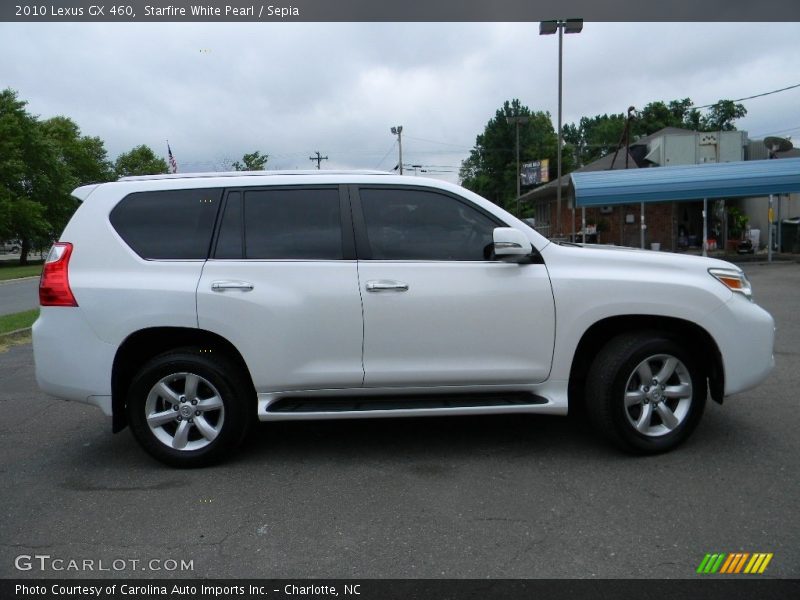 Starfire White Pearl / Sepia 2010 Lexus GX 460