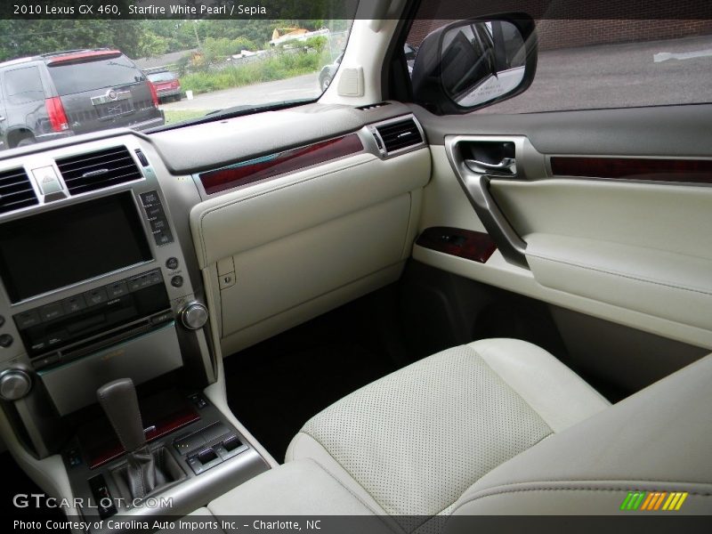 Starfire White Pearl / Sepia 2010 Lexus GX 460