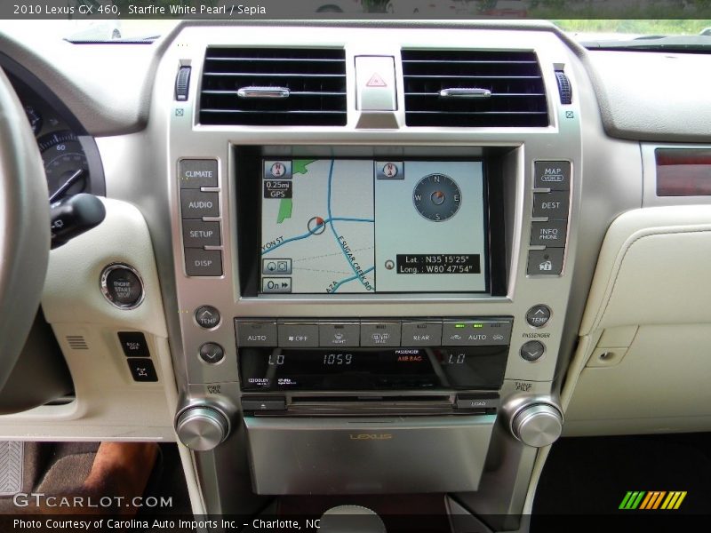 Starfire White Pearl / Sepia 2010 Lexus GX 460