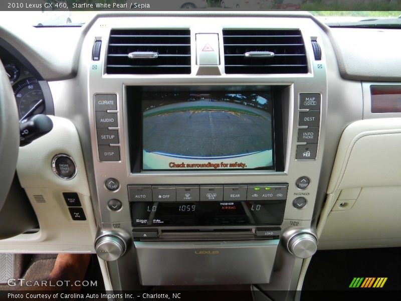 Starfire White Pearl / Sepia 2010 Lexus GX 460