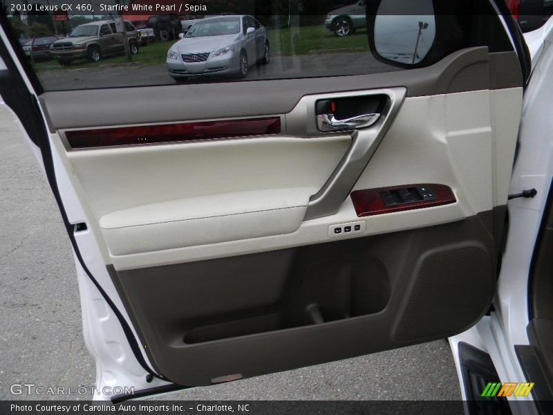 Starfire White Pearl / Sepia 2010 Lexus GX 460