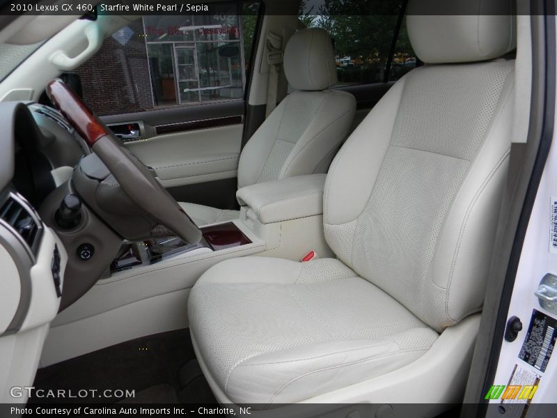 Starfire White Pearl / Sepia 2010 Lexus GX 460