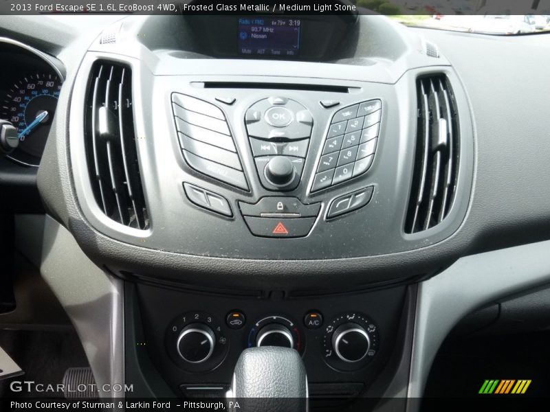 Frosted Glass Metallic / Medium Light Stone 2013 Ford Escape SE 1.6L EcoBoost 4WD