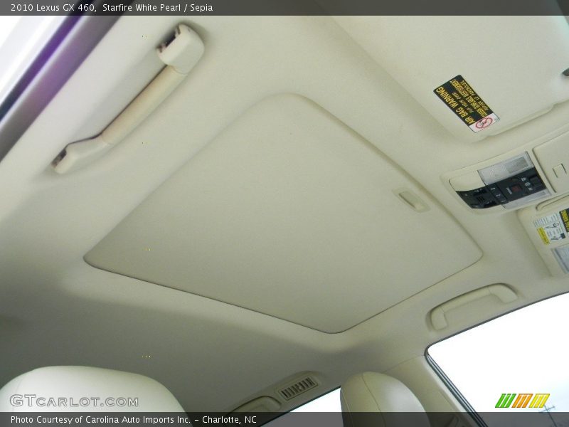 Starfire White Pearl / Sepia 2010 Lexus GX 460
