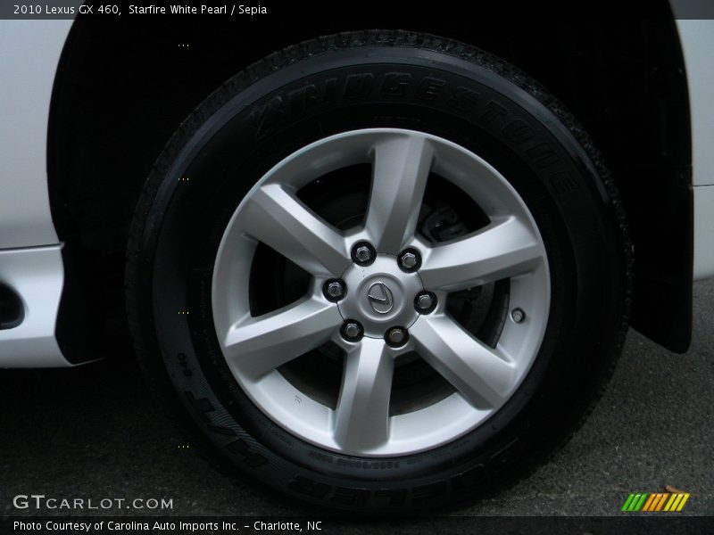 Starfire White Pearl / Sepia 2010 Lexus GX 460