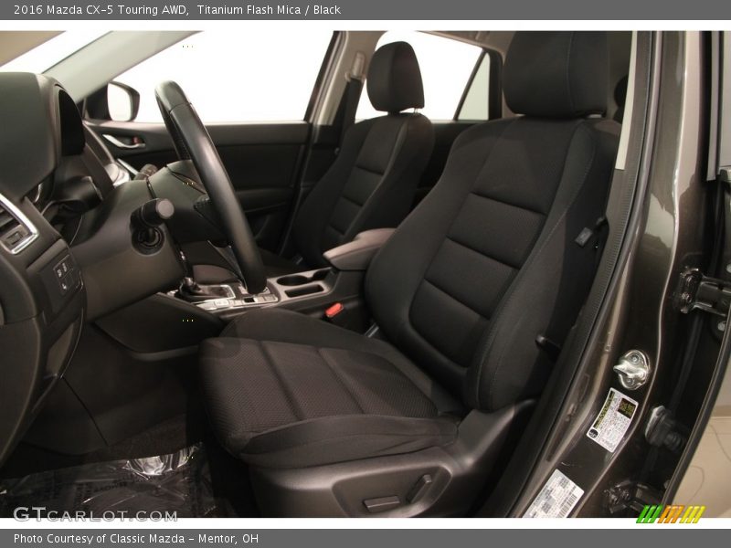 Titanium Flash Mica / Black 2016 Mazda CX-5 Touring AWD