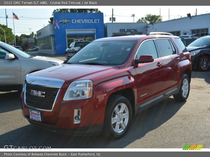 Crystal Red Tintcoat / Jet Black 2013 GMC Terrain SLT AWD