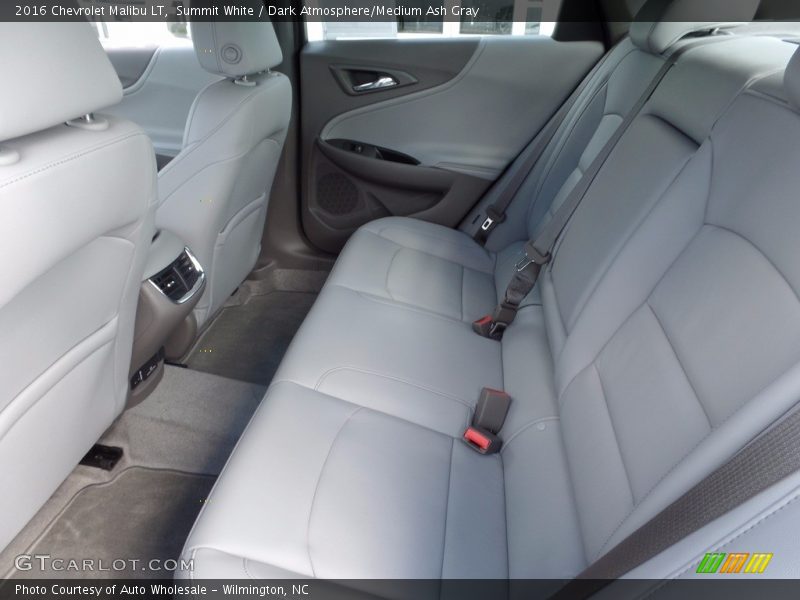 Summit White / Dark Atmosphere/Medium Ash Gray 2016 Chevrolet Malibu LT
