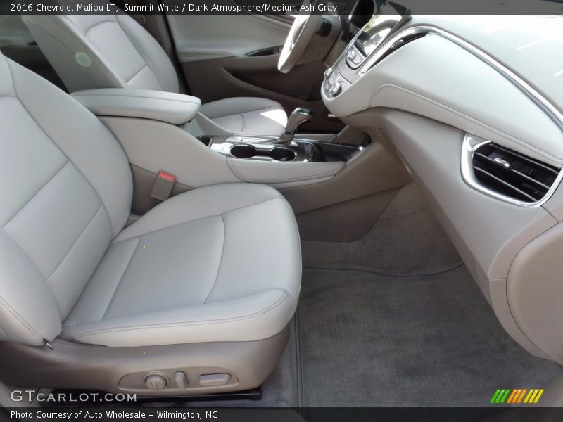 Summit White / Dark Atmosphere/Medium Ash Gray 2016 Chevrolet Malibu LT