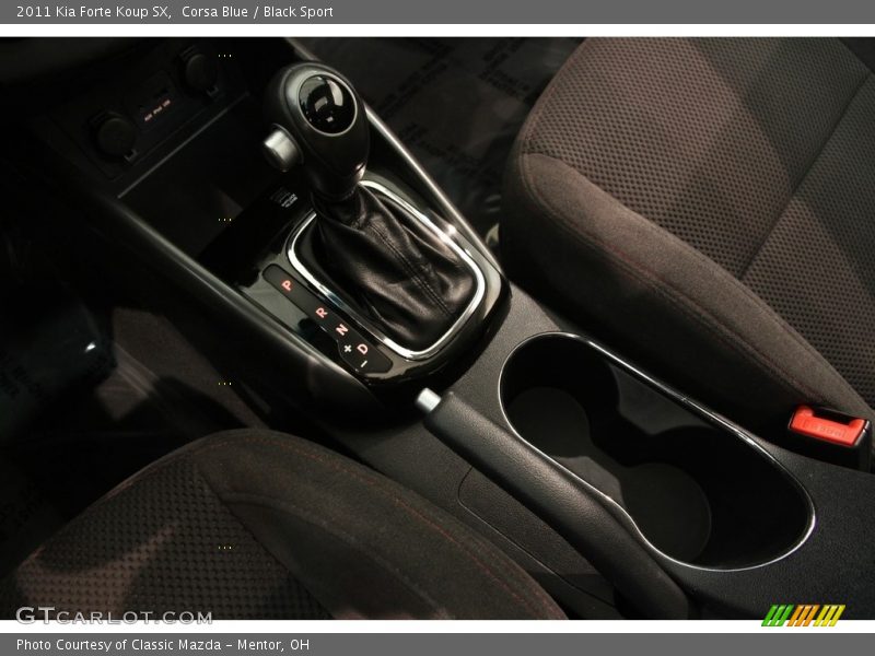 Corsa Blue / Black Sport 2011 Kia Forte Koup SX