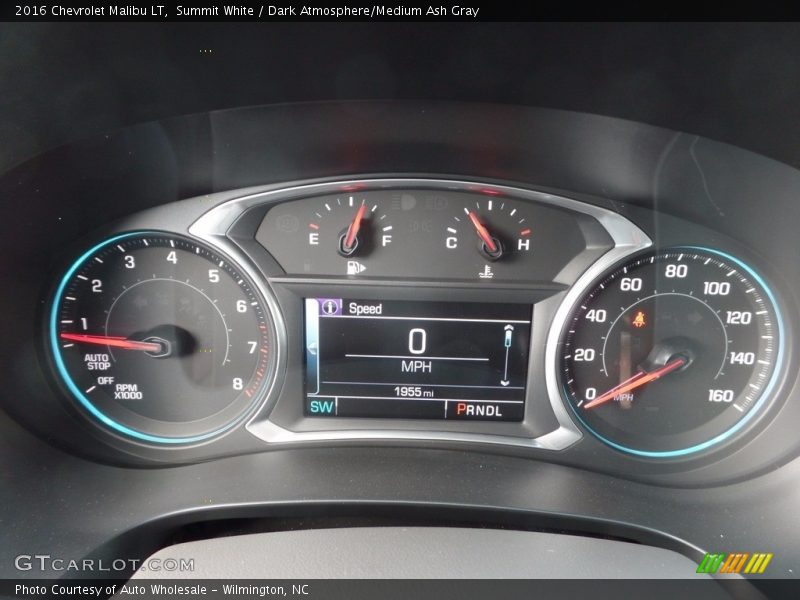 Summit White / Dark Atmosphere/Medium Ash Gray 2016 Chevrolet Malibu LT