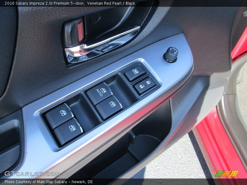Venetian Red Pearl / Black 2016 Subaru Impreza 2.0i Premium 5-door