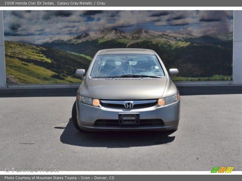 Galaxy Gray Metallic / Gray 2008 Honda Civic EX Sedan