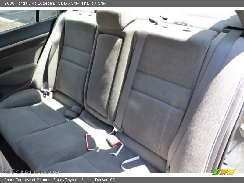 Galaxy Gray Metallic / Gray 2008 Honda Civic EX Sedan