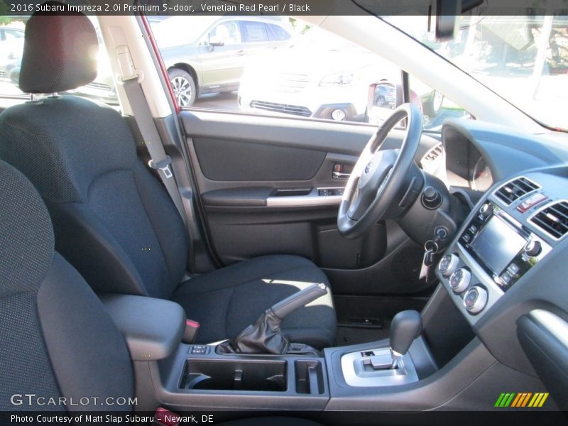 Venetian Red Pearl / Black 2016 Subaru Impreza 2.0i Premium 5-door