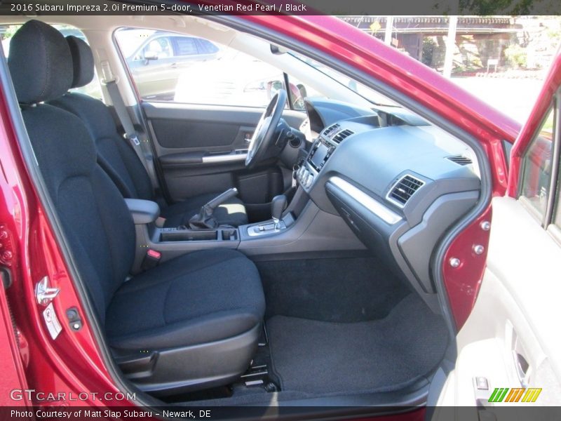 Venetian Red Pearl / Black 2016 Subaru Impreza 2.0i Premium 5-door
