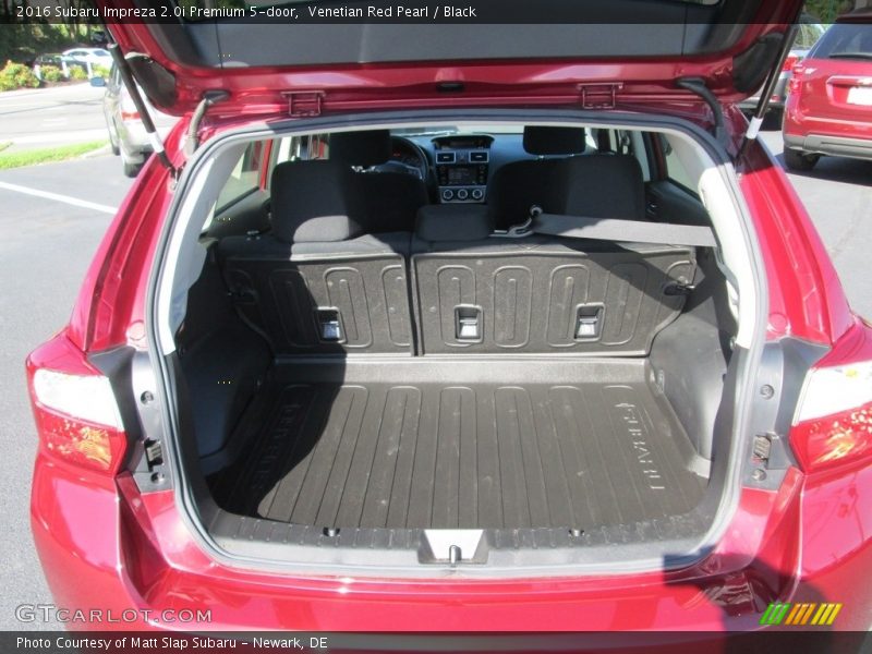 Venetian Red Pearl / Black 2016 Subaru Impreza 2.0i Premium 5-door