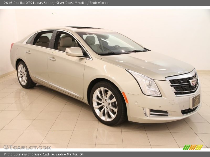 Silver Coast Metallic / Shale/Cocoa 2016 Cadillac XTS Luxury Sedan