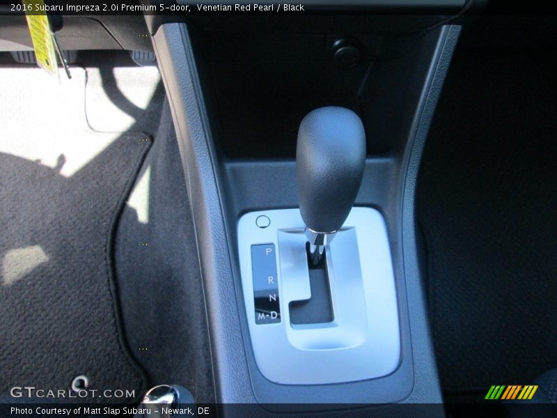 Venetian Red Pearl / Black 2016 Subaru Impreza 2.0i Premium 5-door