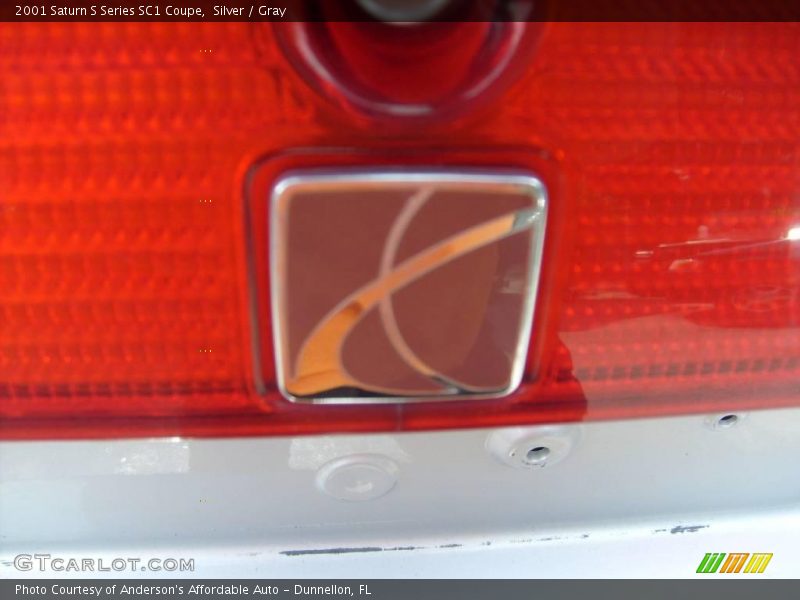 Silver / Gray 2001 Saturn S Series SC1 Coupe