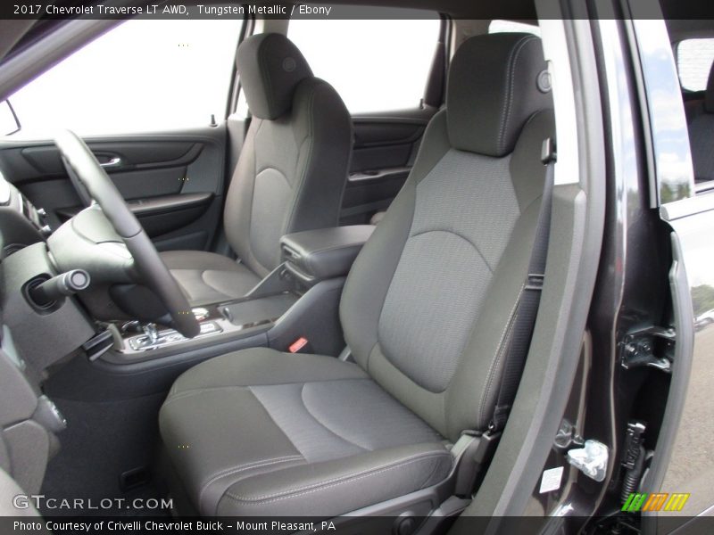Tungsten Metallic / Ebony 2017 Chevrolet Traverse LT AWD