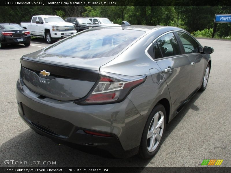 Heather Gray Metallic / Jet Black/Jet Black 2017 Chevrolet Volt LT