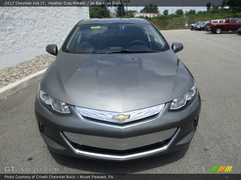 Heather Gray Metallic / Jet Black/Jet Black 2017 Chevrolet Volt LT