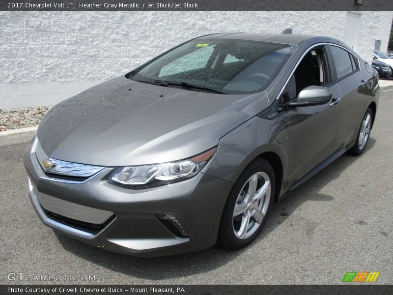 Heather Gray Metallic / Jet Black/Jet Black 2017 Chevrolet Volt LT