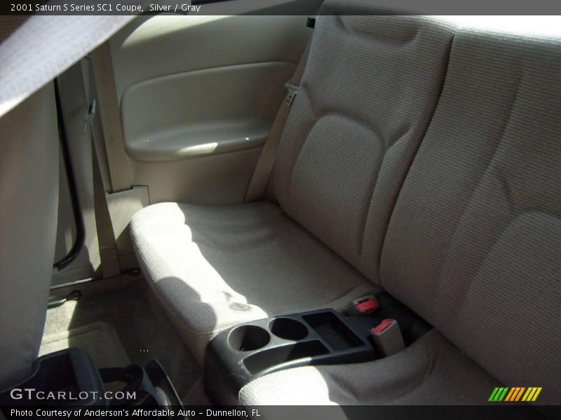 Silver / Gray 2001 Saturn S Series SC1 Coupe