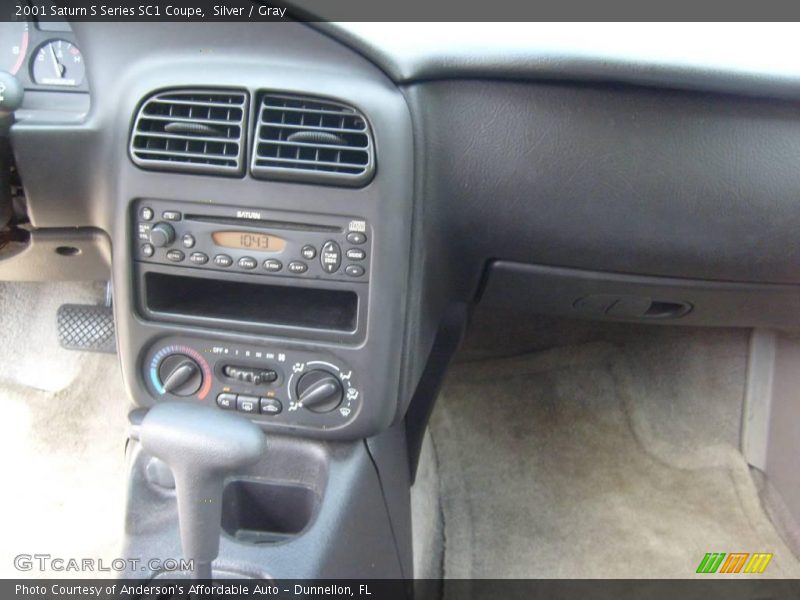Silver / Gray 2001 Saturn S Series SC1 Coupe